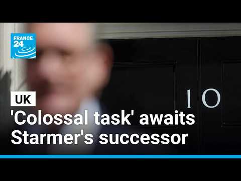 As UK's Keir Starmer says farewell, his successor faces a 'colossal task'