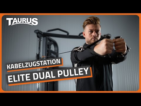 Für den Einsatz in Fitness-Studios | Taurus Elite Dual Pulley Kabelzugstation Fitshop
