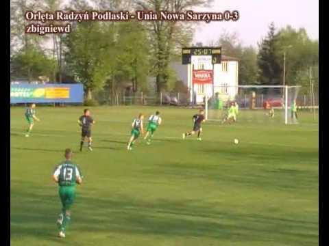 Orlęta Radzyń Podlaski - Unia Nowa Sarzyna 0-3 17 kolejka III Ligii 29.04.2009r.