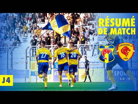 Résumé de match 21/22 - J4 : SC Toulon vs Lyon La Duchère (0-2)
