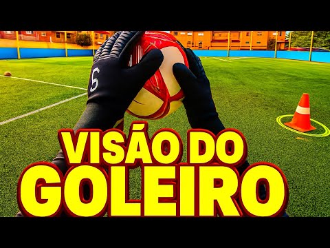 "Enxergue o Treino Pelos Meus Olhos de Goleiro!"