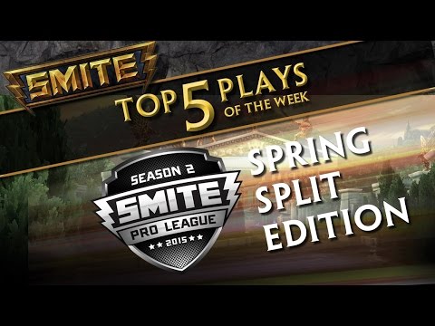 SMITE Top 5 Plays - SPL Spring Split Edition