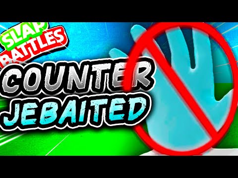 HOW to COUNTER the JEBAITED Glove🎭- Slap Battles Roblox