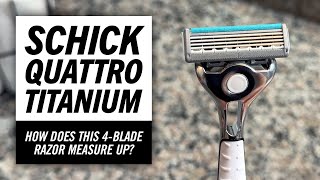 Head Shaving with Schick Quattro Titanium - See the Results