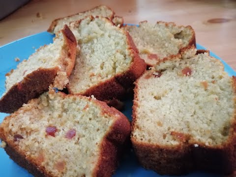 Super soft banana tea cake