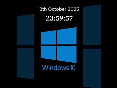 Windows 10 on 14th October 2025 be like: