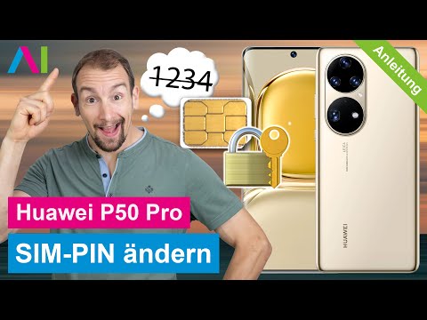 Huawei P50 Pro - SIM-PIN ändern • 📱 • 🧑🏽‍💻 • 🔐 • Anleitung | Tutorial