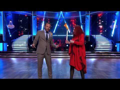 David Hellenius börjar brinna i livesändning - Let’s Dance (TV4)