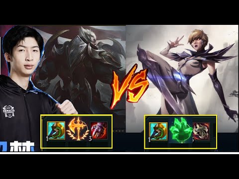 Best Top Lane Challenger CN Xiao Chao Meng Plays Darius Vs Camille Top 13.14