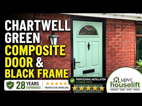 Watch a Chartwell Green composite door installation in Perton