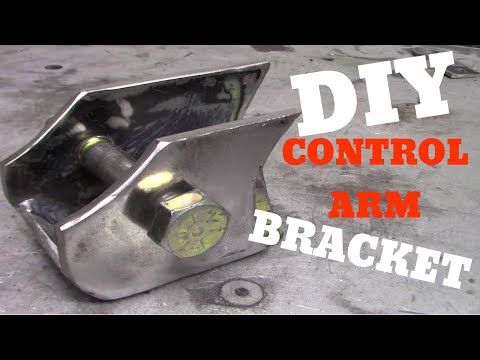 Replace your bent or broken control arm bracket