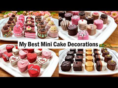 My Best mini Cake Decorations🧁How to Decorate Cakes at home