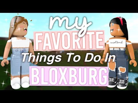 My Favorite Things To Do in Bloxburg! | ft. Sunset Safari | Roblox Bloxburg Skit | alixia
