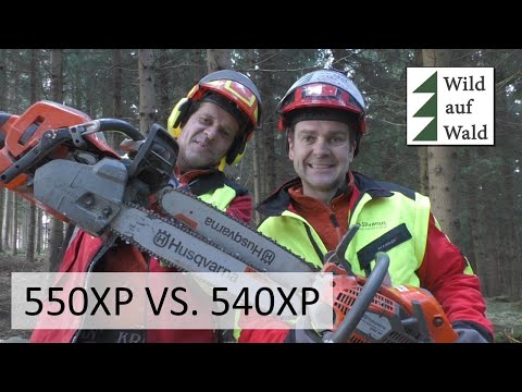 🌲540XP und 550XP Husqvarna: Die Gegenüberstellung #wildaufwald