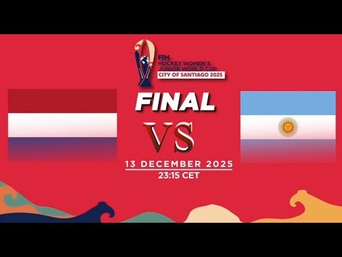 Copa Mundial Juvenil Femenina de Hockey FIH 2025 - Promoción de la Final: Países Bajos vs. Argent...