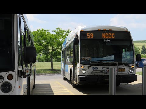 NFTA METRO RIDE ROUTE 59 INBOUND [FULL ROUTE] BUS 1810 - 2018 NOVABUS LFS CNG