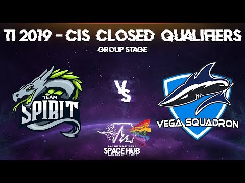 Spirit vs Vega - TI9 CIS Regional Qualifiers: Group Stage