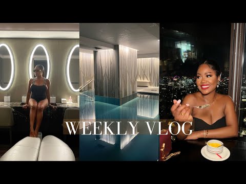 VLOG | SOLO LUXURIOUS  SPA DAY + DINNERS + SOFT LIFE + OMBRÉ BROWS + STILL CELEBRATING MY BIRTHDAY