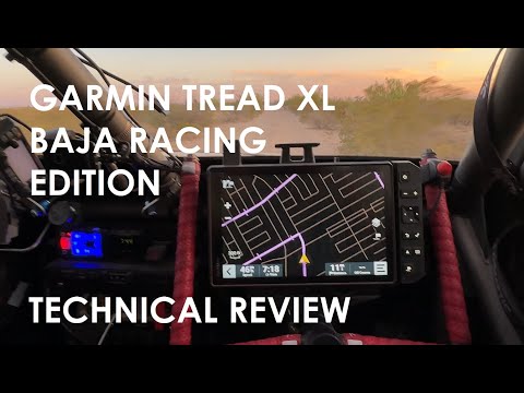 #Garmin #Tread XL, #Baja Race edition, technical review