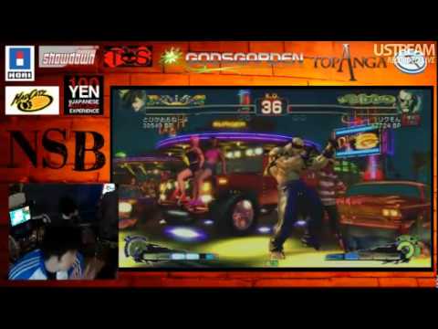 SSF4 AE: tobiga otineyo (Yang) vs Rikuson (Sagat) - NSB24 Semifinal 1