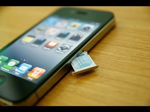 comment ouvrir l'iphone 5 pour mettre la carte sim