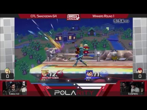 CFLS64 - Tumultus (Zero Suit Samus) vs IceSprite (Ness)