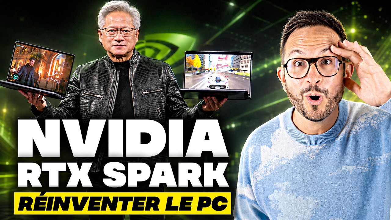 Présentation RTX Spark au Computex 2026 — Nvidia et Microsoft