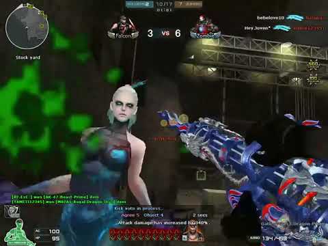 Crossfire PH - Gatlin Gun-Infernal Dragon-Prime - Hero Mode X - Death Trap Gameplay Short Clip