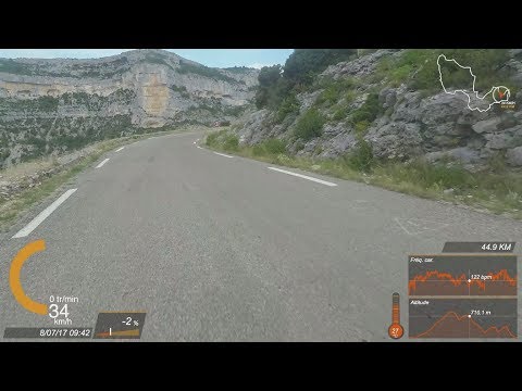 2017.07.08 Mormoiron, Gorges de la Nesque, Bédoin, Col de la Madeleine (2,7k SuperView 60 fps)