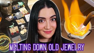 Melting Thrift Store Jewelry Into New Jewelry