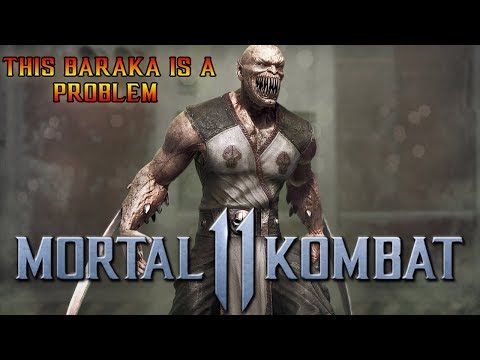 SAVAGE BARAKA IN KOMBAT LEAGUE! - w Destroyer Commentary - MK11