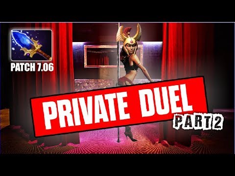 PRIVATE DUEL - Ana Legion Commander Aghanim Scepter 7.06f | Dota 2
