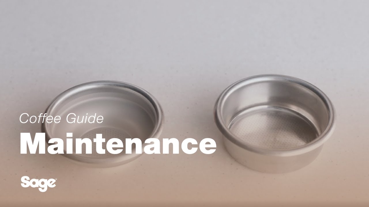 Filter basket rinse