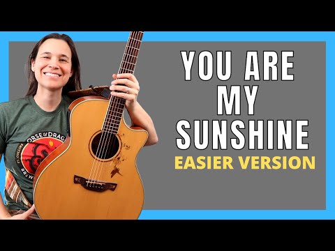 How To EASILY PLAY You Are My Sunshine on Guitar in 5 MINUTES!