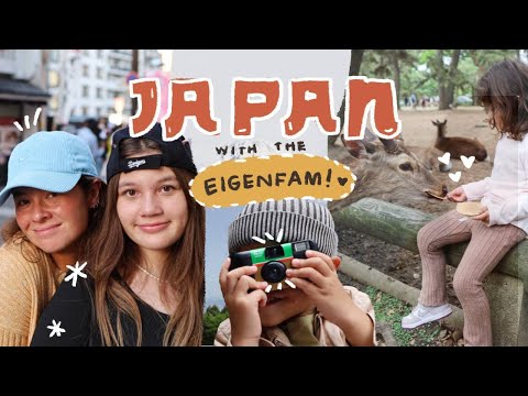 the Happy Islanders explore Osaka & Tokyo with the Eigenfam!