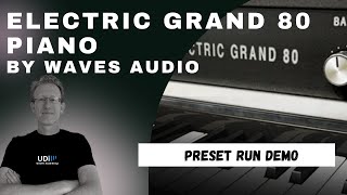 Video thumbnail for Waves Electric Grand 80 Piano - Demo (no talking) - Get that classic sound and more #udiaudio by UDi Audio
