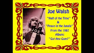 Joe Walsh- &quot;Half of the Time&quot; and &quot;No Peace in the Jungle&quot; (1987)
