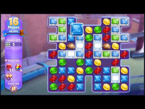 Wonka's World of Candy Level 382 - NO BOOSTERS + FULL STORY 🍫 | SKILLGAMING ✔️