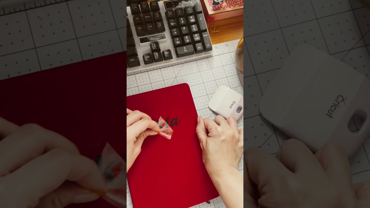 Let’s make Personalized Notebook using Cricut Maker | createbyamitiels