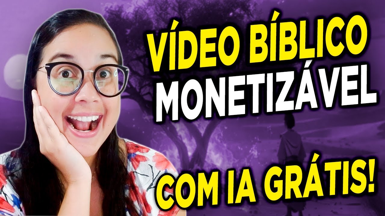 Como CRIAR 100% COM IA Vídeos de Animação BÍBLICA Monetizável