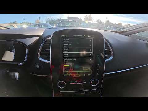 How to Create Custom Driving Profile in Renault Espace V ( 2015 - 2023 )