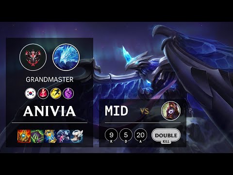 Anivia Mid vs Lulu - KR Grandmaster Patch 11.4