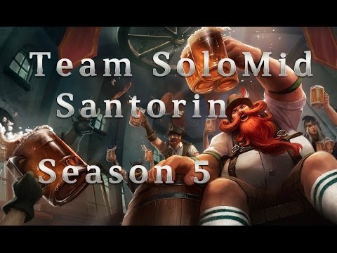 TSM Santorin Gragas Jungle vs Rek'Sai Season 5 Patch 5.7