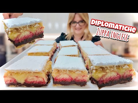 PASTARELLE DIPLOMATICHE ZUPPA INGLESE facili e buonissime 3 CONSISTENZE DIVERSE 