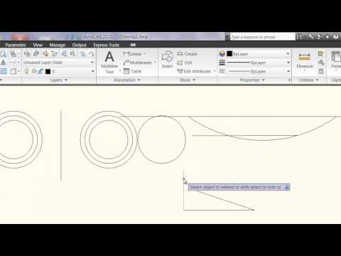 Tutorial italiano di AutoCAD comandi base