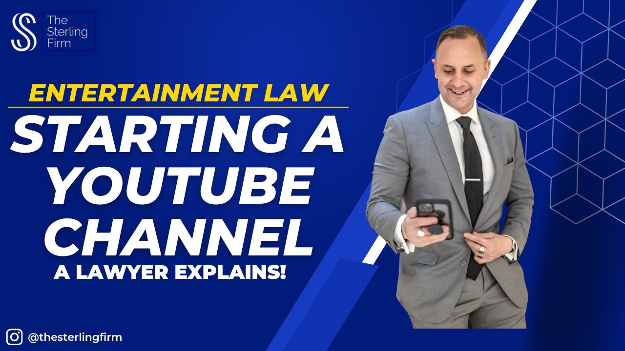 Starting a Youtube Channel | Legal Requirements | #law #businesslawyer