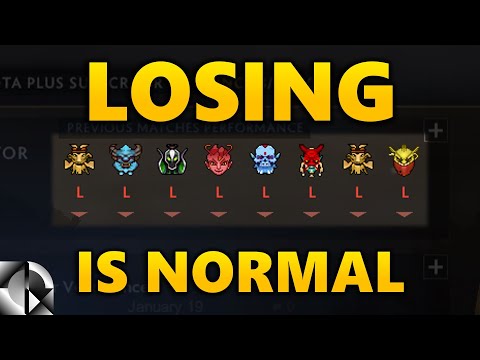 It's okay to lose Dota games