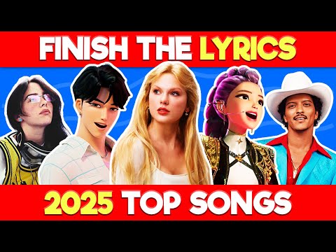Finish the Lyrics 🎶 2025 Hits Edition 🔥
