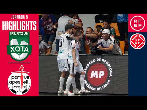 Resumen #PrimeraDivisiónFS |  CA Osasuna Magna 1-2 Noia Portus Apostoli| Jornada 5