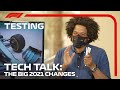 What Upgrades Have The Teams Made? | F1 TV Tech Talk | 2021 Pre-Season Testing